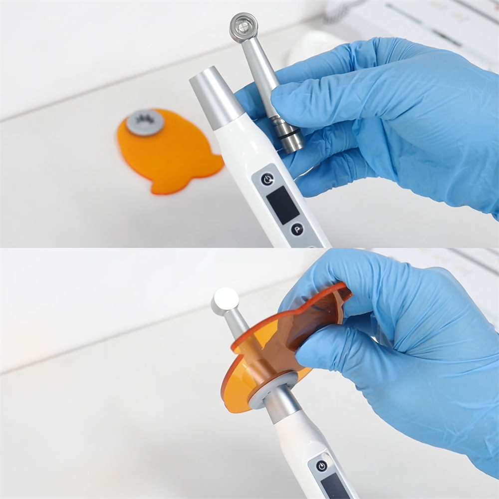 Dental 1 Second Curing Wireless LED Curing Light Lamp 2500mw/c㎡