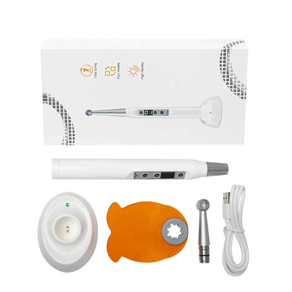 Dental 1 Second Curing Wireless LED Curing Light Lamp 2500mw/c㎡