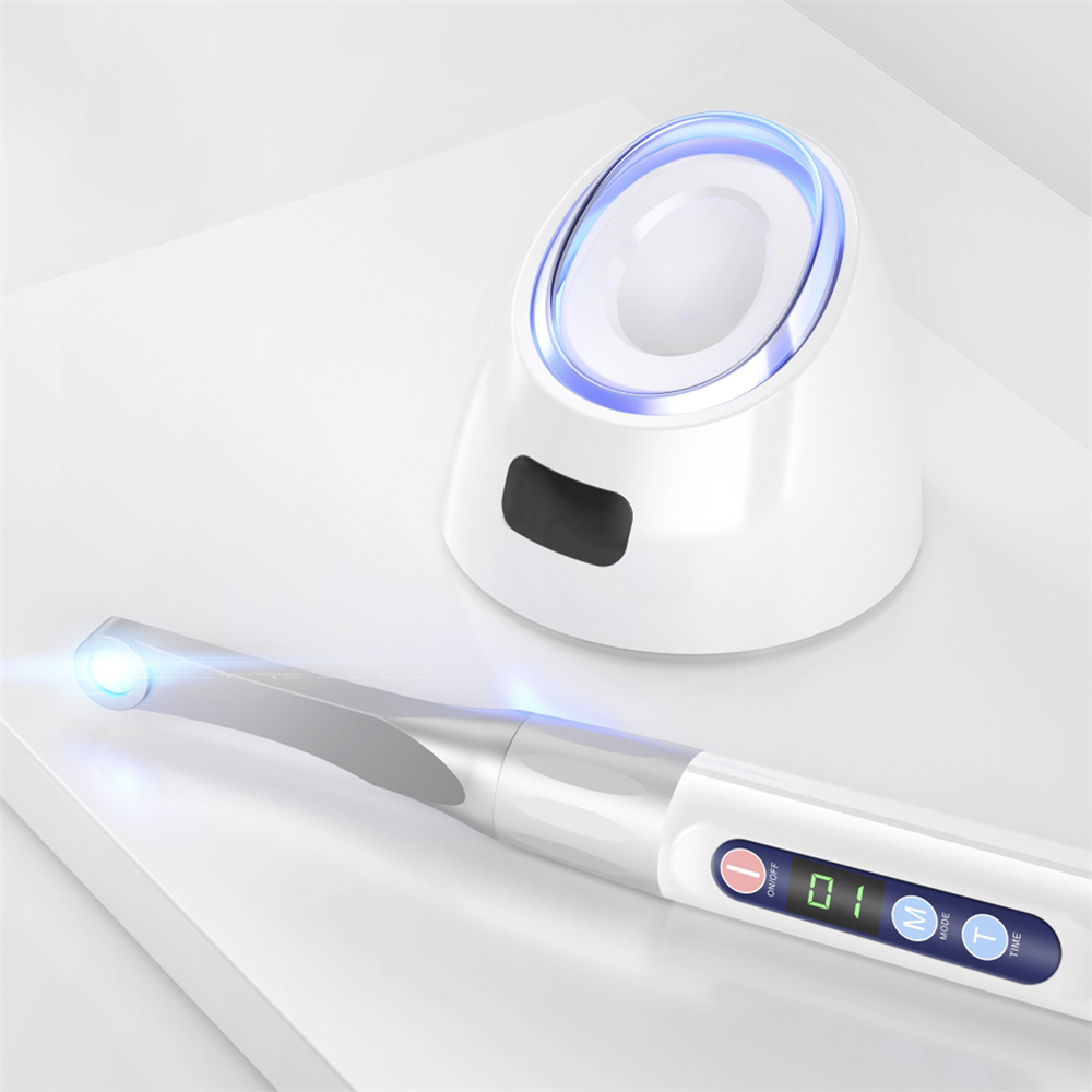 Dental Wireless iLED Curing Light 1 Sec Lamp 2300mw/cm2 Woodpecker I LED Style