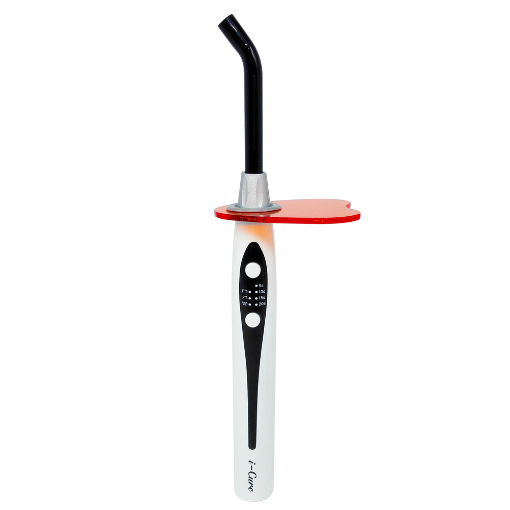 Dental i-Cure Wireless LED Curing Light Lamp 1500mW/cm² Full Ramp Pulse Mode