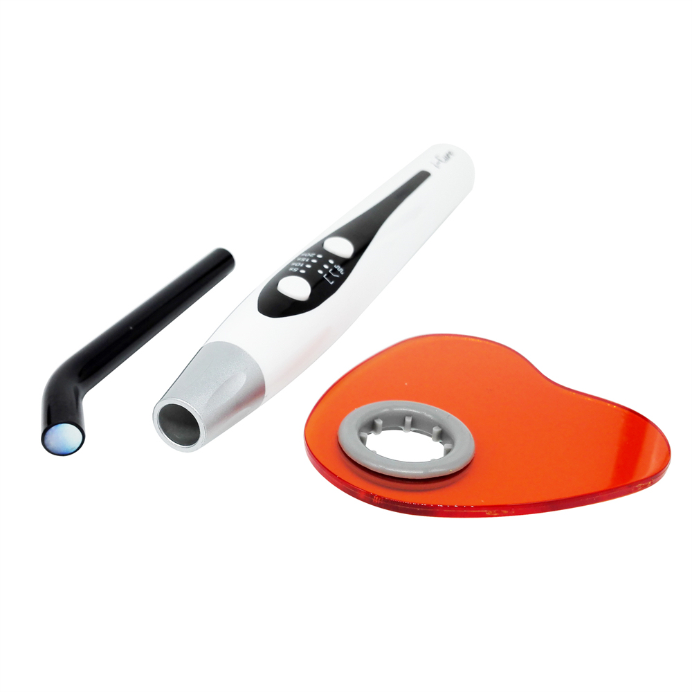 Dental i-Cure Wireless LED Curing Light Lamp 1500mW/cm² Full Ramp Pulse Mode