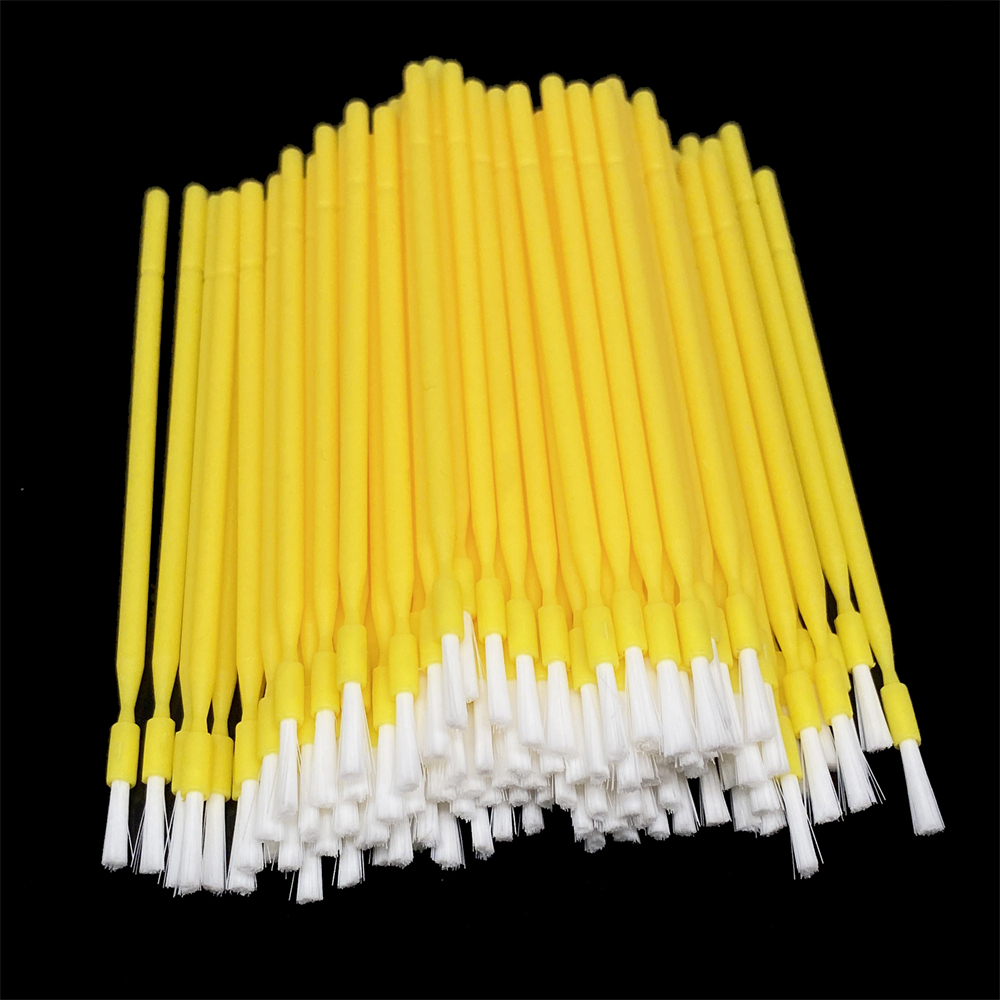 100pcs Dental Long Disposable Micro Applicators Brushes Teeth Whitening Brush