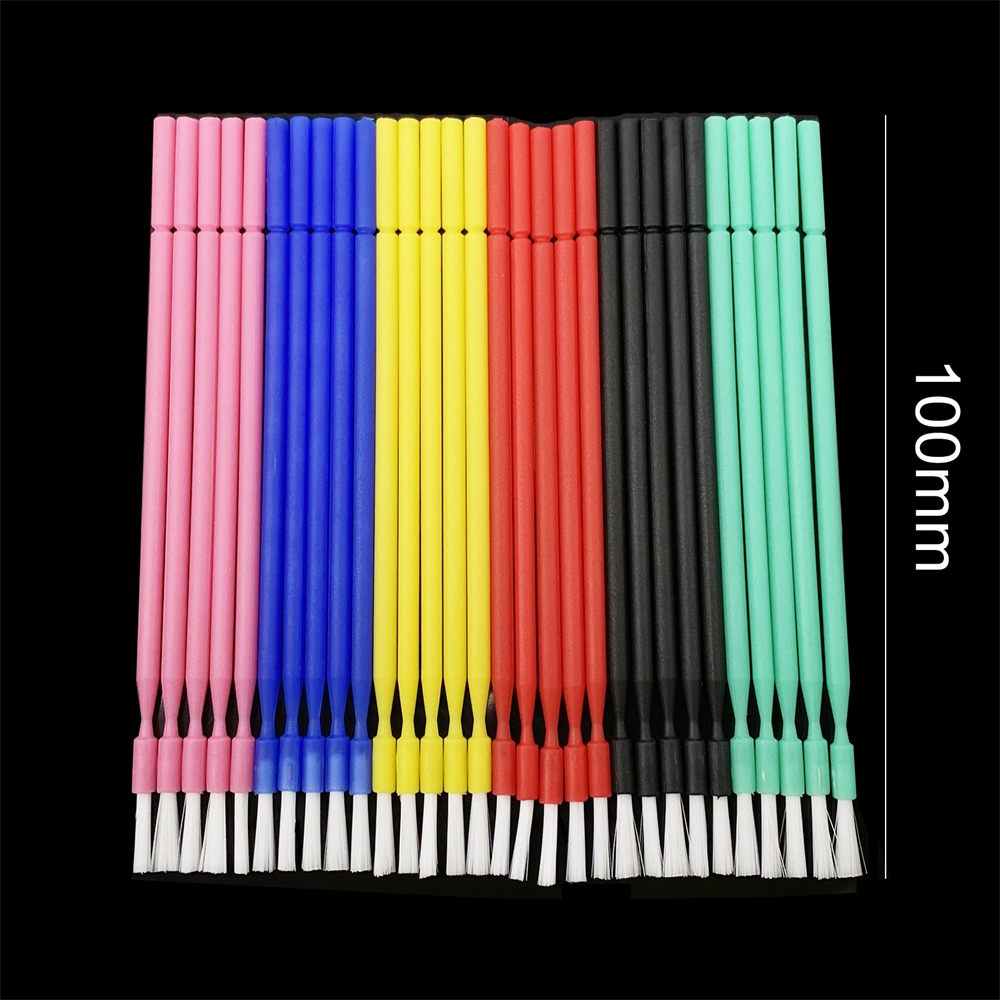 100pcs Dental Long Disposable Micro Applicators Brushes Teeth Whitening Brush