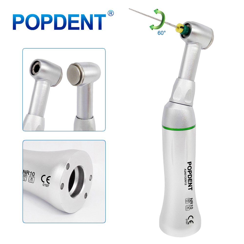 POPDENT NR10 Dental 10:1 Endo Handpiece M4 Safety Reciprocating Contra Angle Endodontic