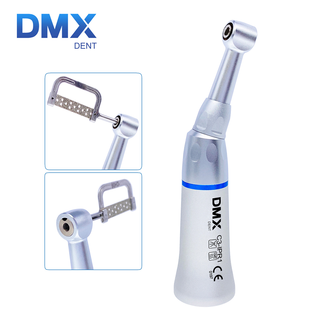 DMXDENT C3-IPR1 Dental Ortho 1:1 Interproximal Stripping IPR Contra Angle Handpiece