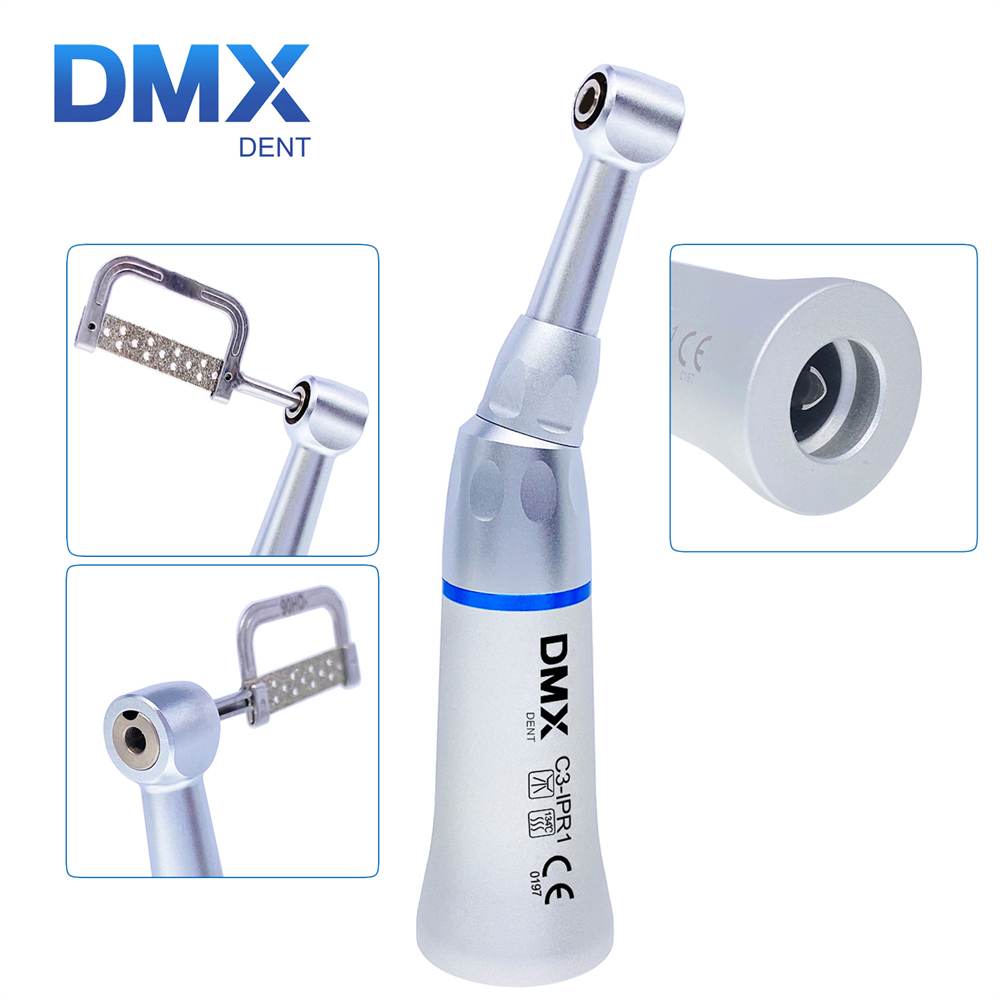 DMXDENT C3-IPR1 Dental Ortho 1:1 Interproximal Stripping IPR Contra Angle Handpiece
