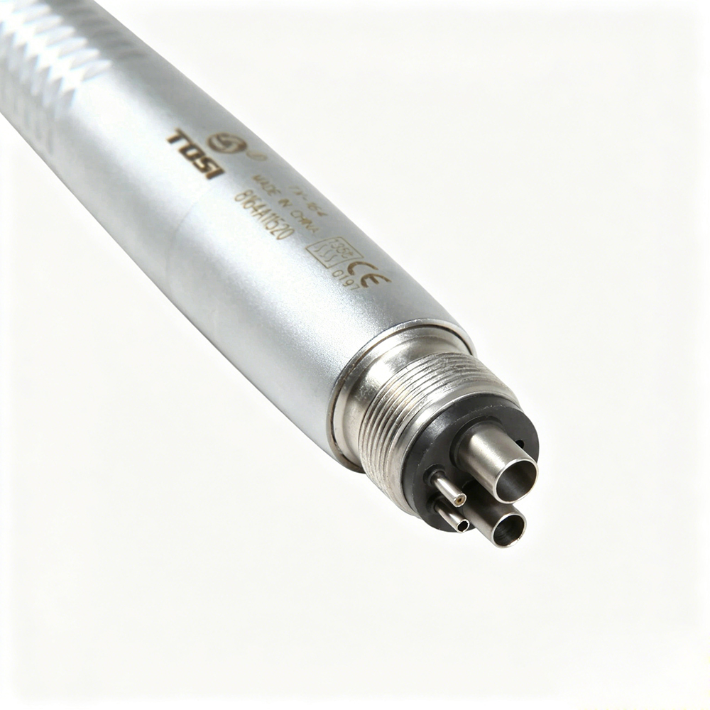Original TOSI TX-164 Dental LED E-Generator High Speed Air Turbine Handpiece Triple spray 2/4 Holes