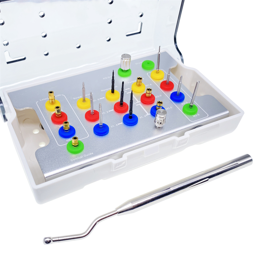 Dental Implant Broken Screw Remover Kit Surgical Tool Instrument