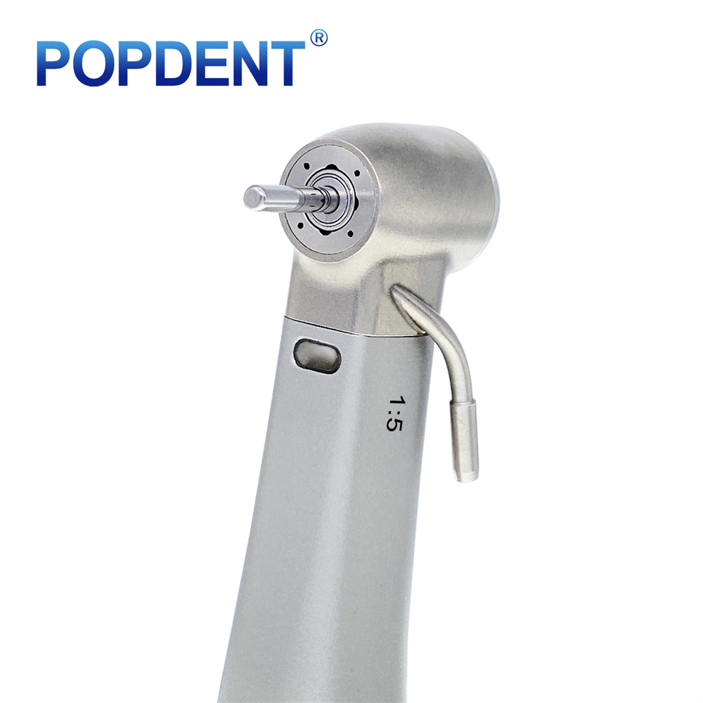 POPDENT P95L Dental 1:5 Increasing Contra Angle LED Handpiece Fit NSK Electric Motor
