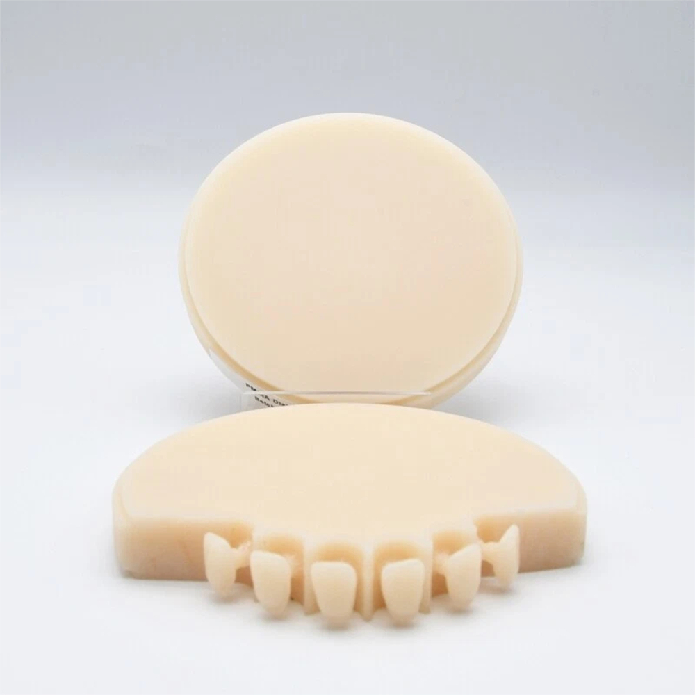 98mm Dental Multilayer Pmma Blocks Resin Disc A1/A2/A3 Colors of Lab Materials