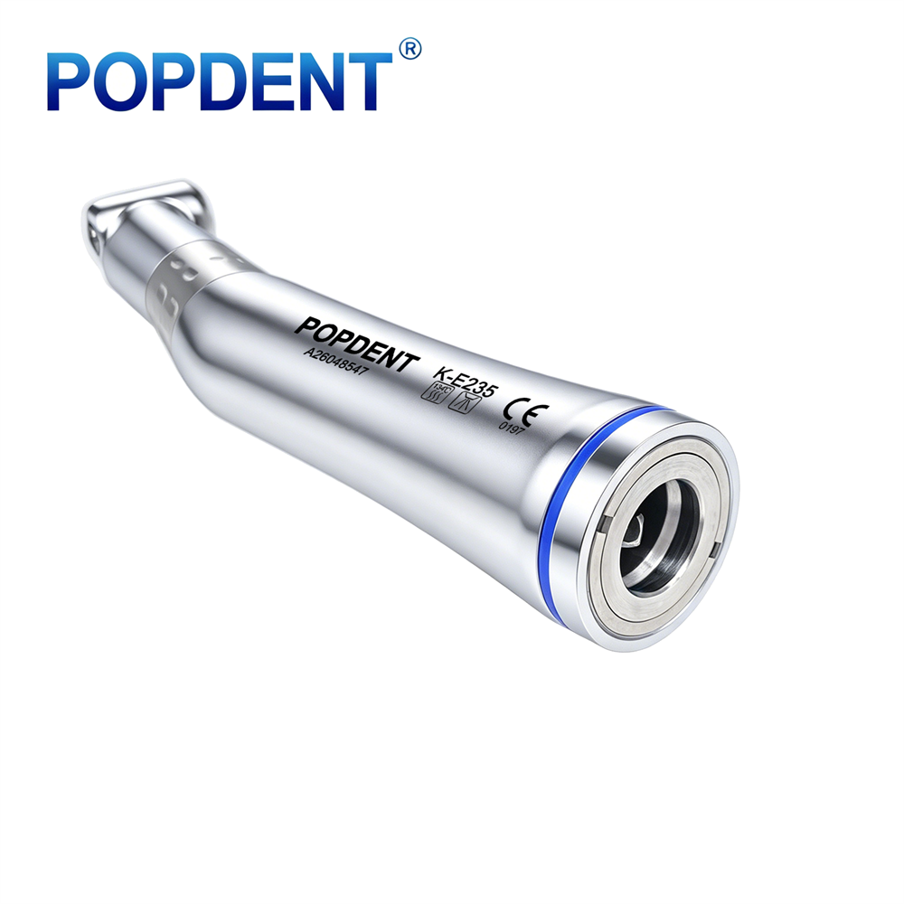 POPDENT K-E235 Dental 1:1 LED E-generator Low Speed Contra Angle Handpiece