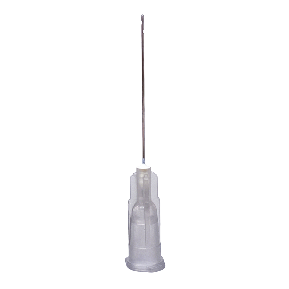 50Pcs Dental Endo Irrigation Needles 2-Side Holes End-Closed 25/27/30Ga Yellow