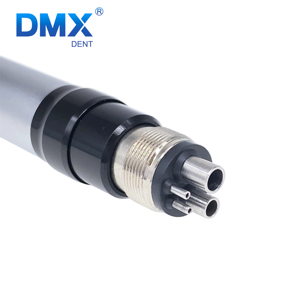 DMXDENT SMART-E QD Dental LED E-generator Pediatric Mini Head High Speed Handpiece Air Turbine with Quick Coupler 2/4Hole