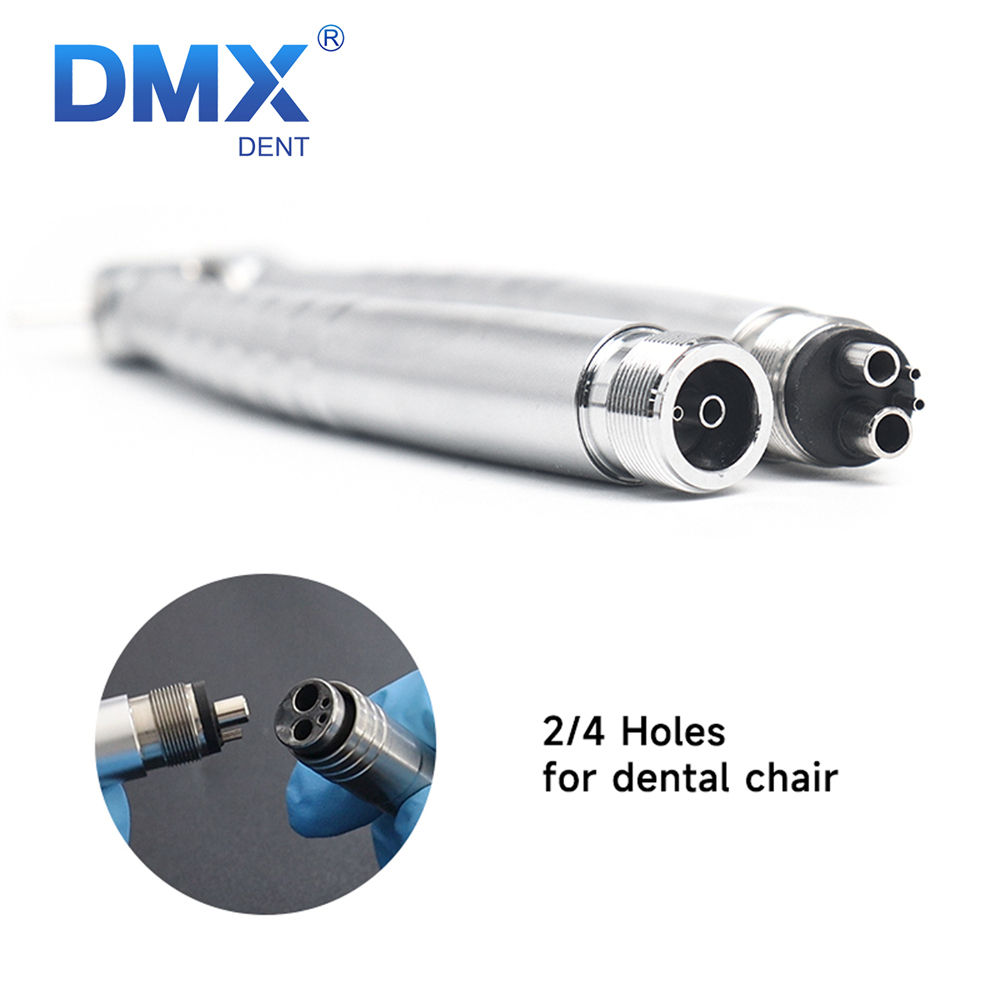 DMXDENT A16S-E Dental LED E-generator High Speed  Air Turbine Handpiece Free Retraction 4 Water Spray 2/4 Holes