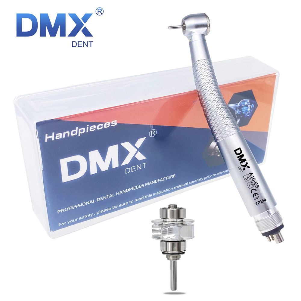 DMXDENT A16-ES TPB2 / TPM4 Dental LED E-generator High Speed Air Turbine Handpiece Fit COXO
