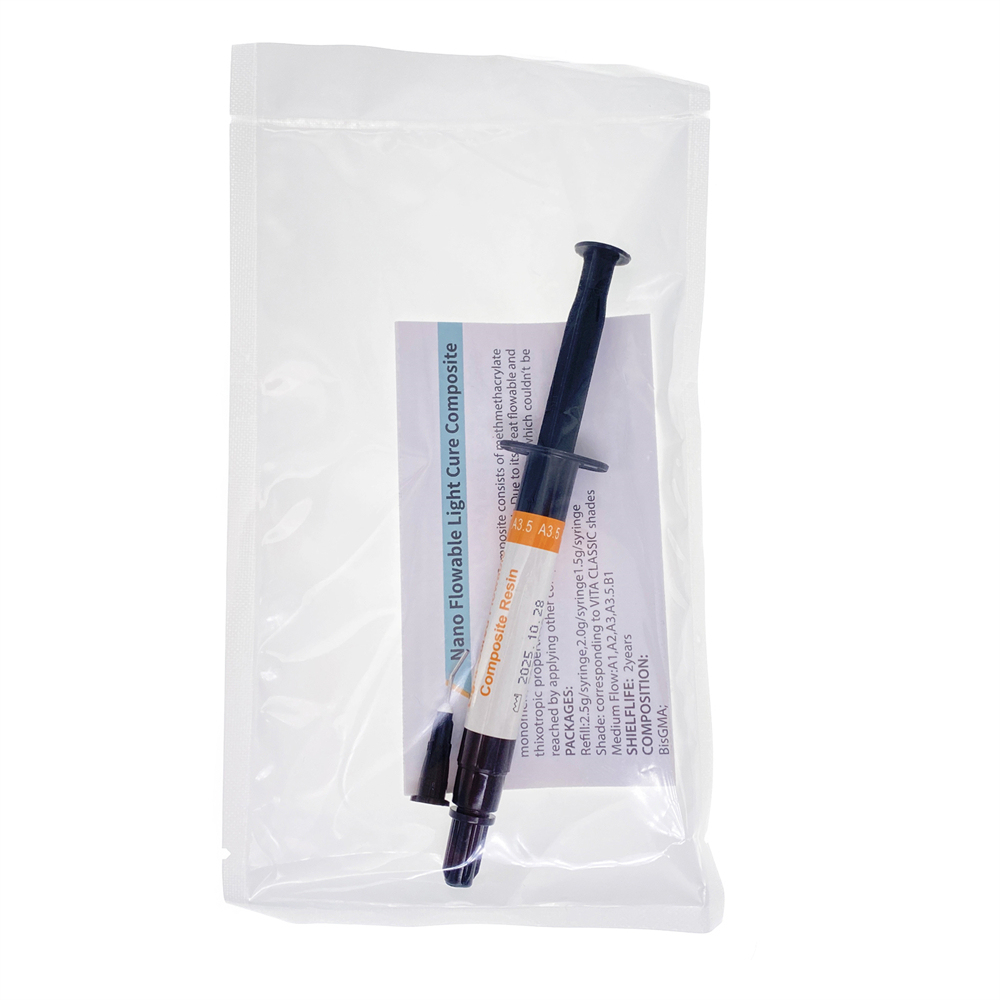 Dental Light Cure Flowable Composite Resin For Filling A1/A2/A3/A3.5