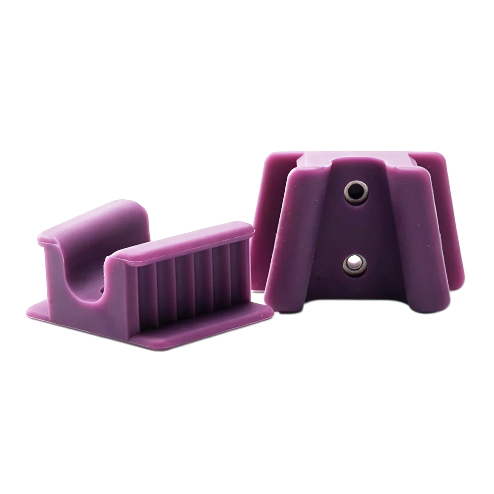2pcs Dental Silicone Mouth Bite Blocks Props Small Medium Large for Teeth