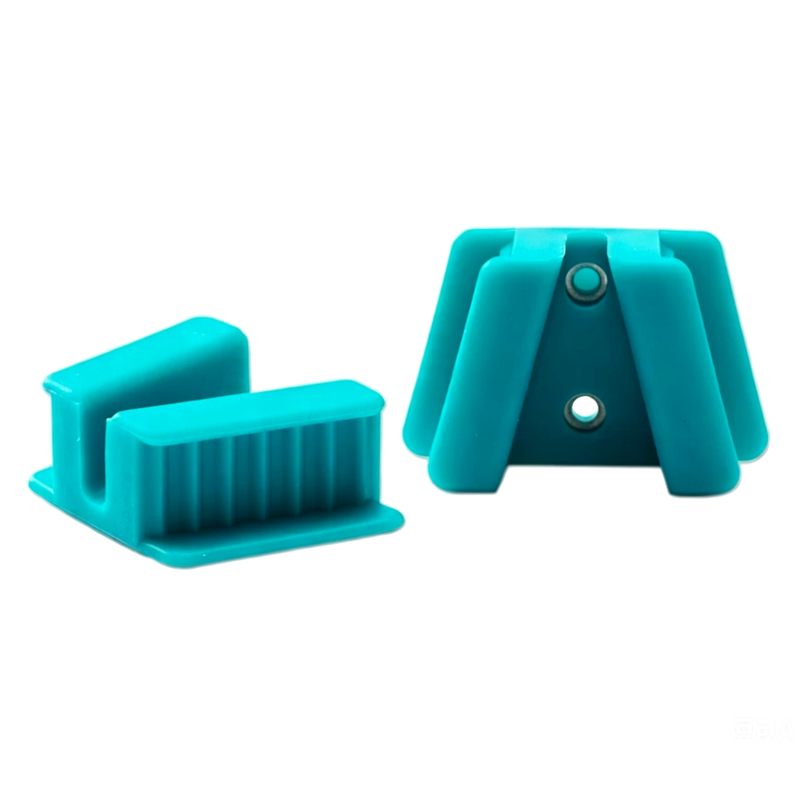 2pcs Dental Silicone Mouth Bite Blocks Props Small Medium Large for Teeth