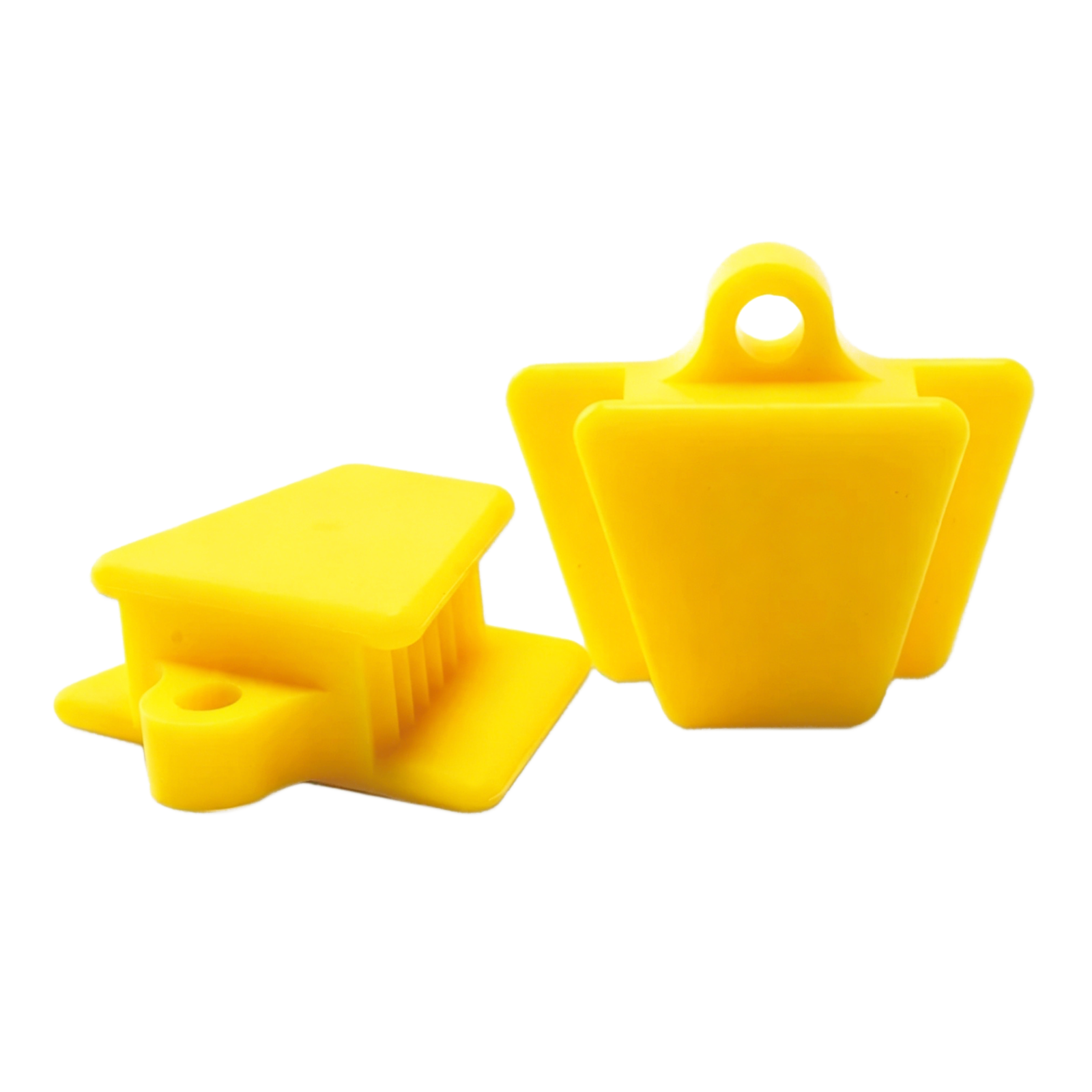 2pcs Dental Silicone Mouth Bite Blocks Props Small Medium Large for Teeth