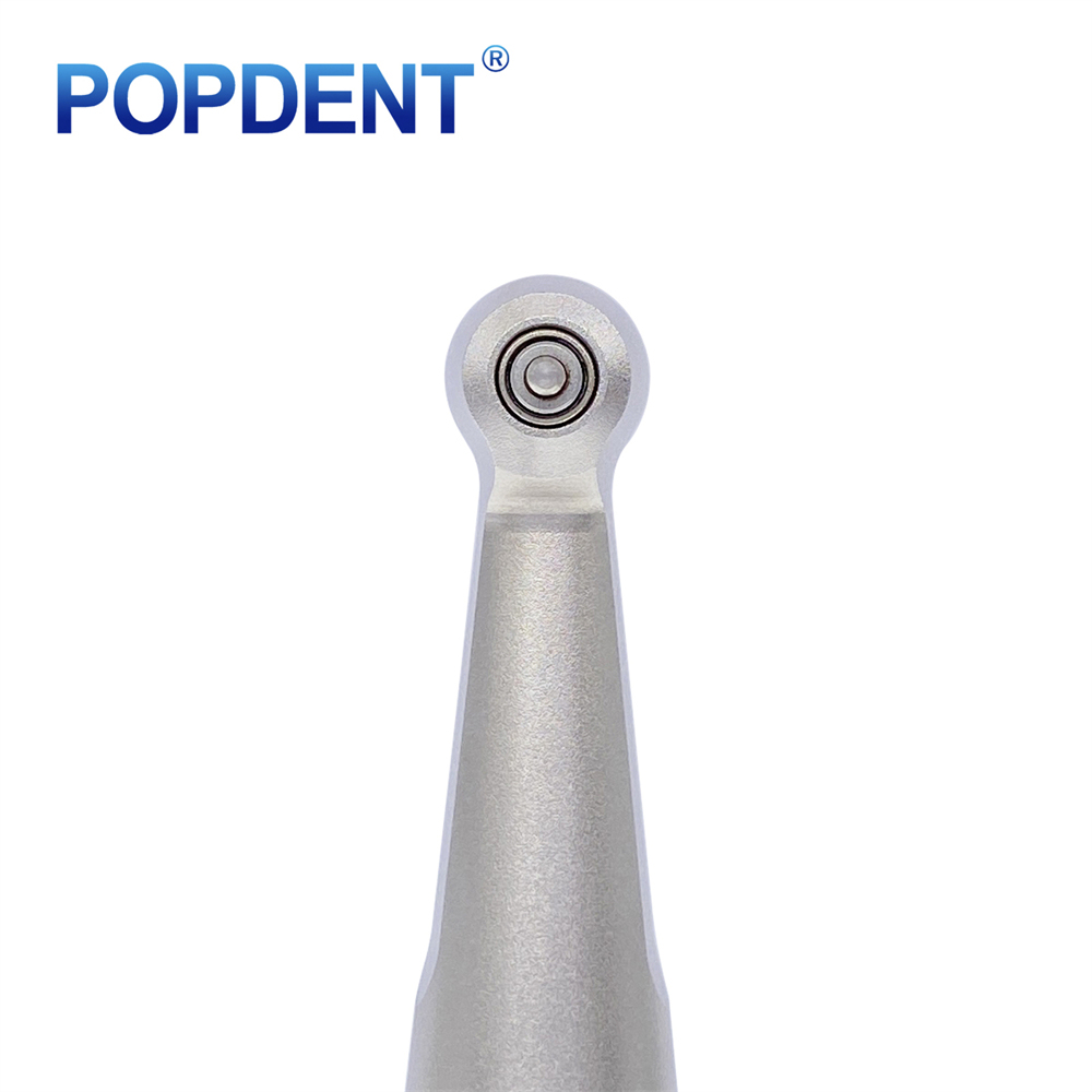 POPDENT Dental Slow Speed Contra Angle Handpiece 1.6mm Friction Grip Push Button