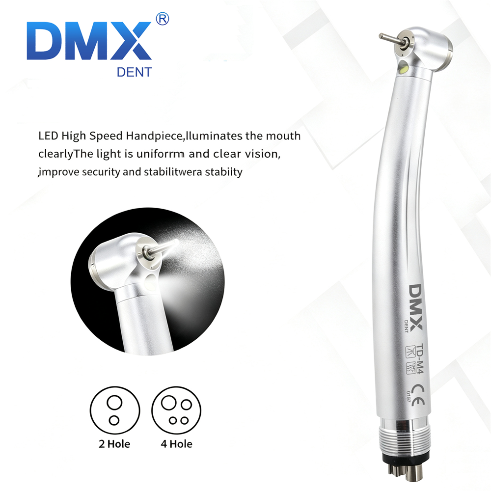 DMXDENT TD-B2 / TD-M4 Dental E-generator LED Air Turbine High Speed Handpiece