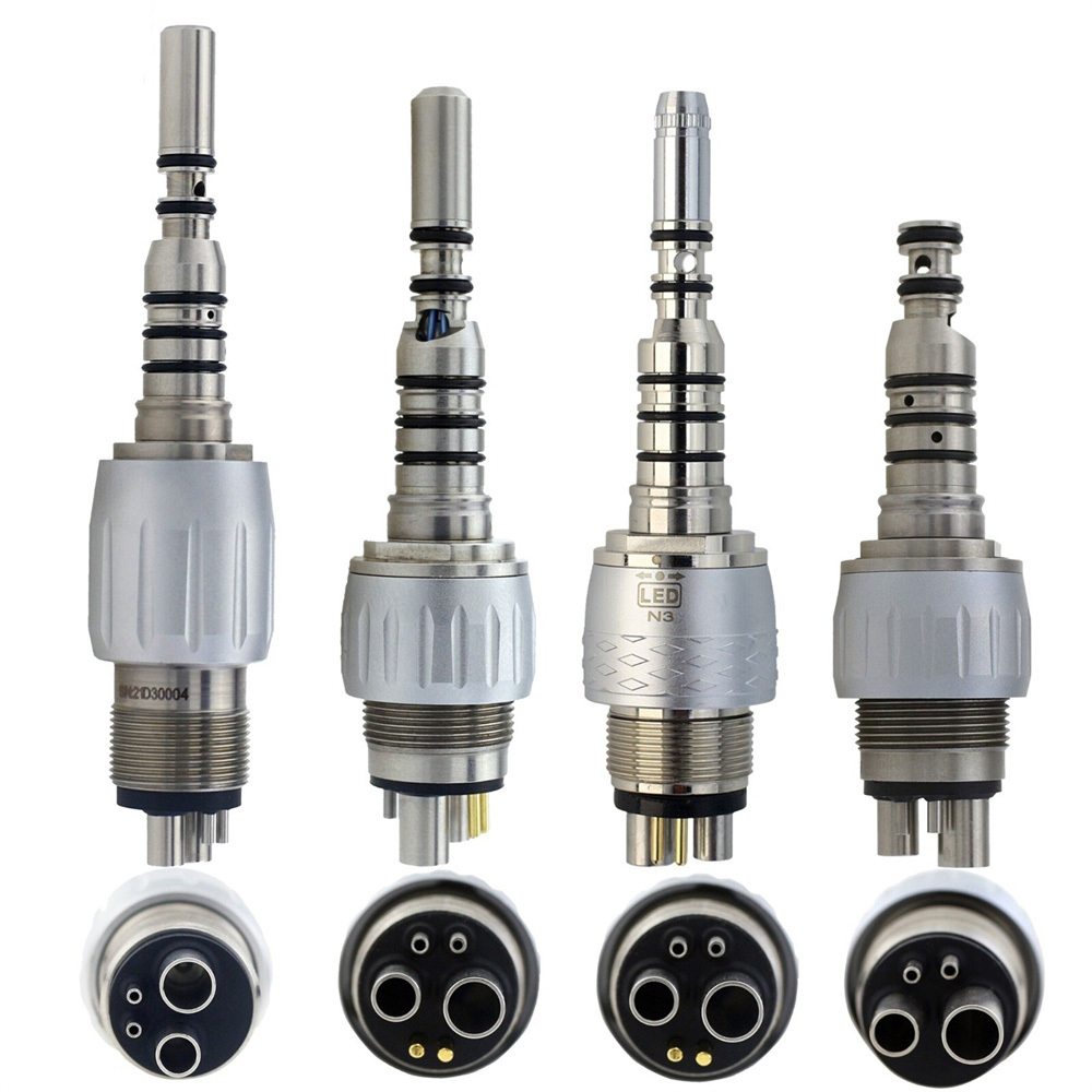 BEING Dental Handpiece Coupling Fiber Optic For KaVo MULTIflex Coupler 4/6 Hole