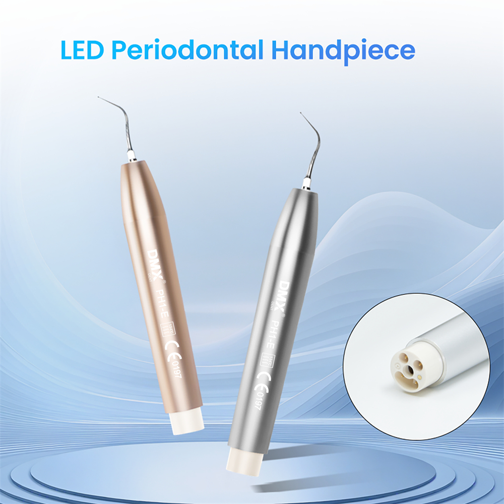 DMXDENT PH1-E Dental LED Light Ultrasonic Piezo Scaler Handpiece For EMS Woodpecker