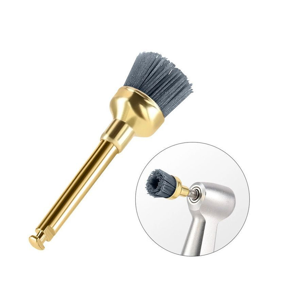 25Pcs Dental Kerr Occlubrush Style Finishing Polishing Polisher Prophy Alumina Brushes