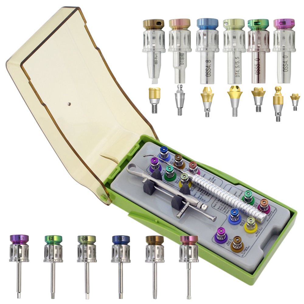 Implant Locator Abutment Driver Torque Wrench Straight Multi-Unit Osstem Port