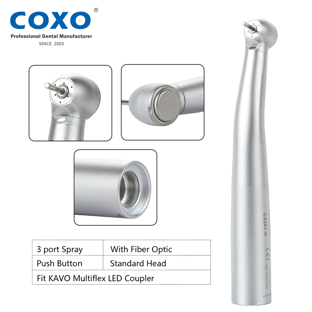 COXO YUSENDENT CX207-G H16 Fiber Optic High Speed Handpiece Turbine
