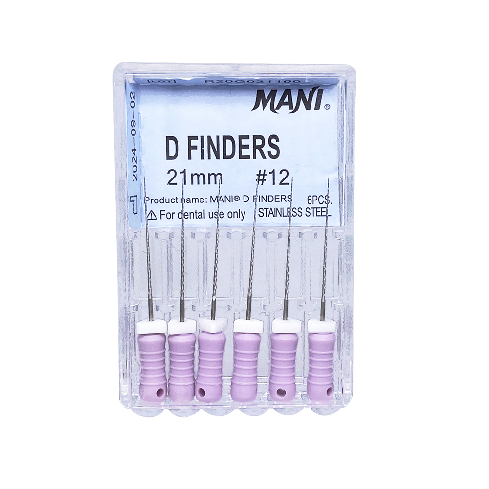 Mani D FINDERS Dental Endodontic files For Calcified Canals 21/25mm