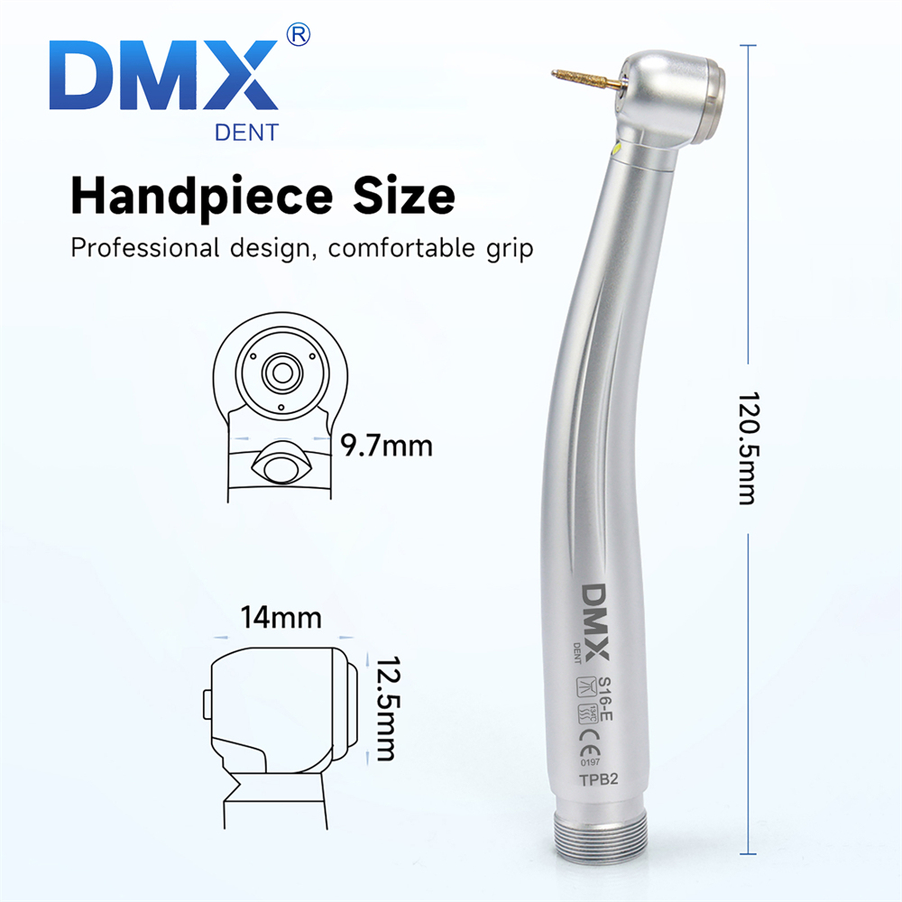 DMXDENT A16-E Dental E-generator LED High Speed Handpiece Standard/Torque Head