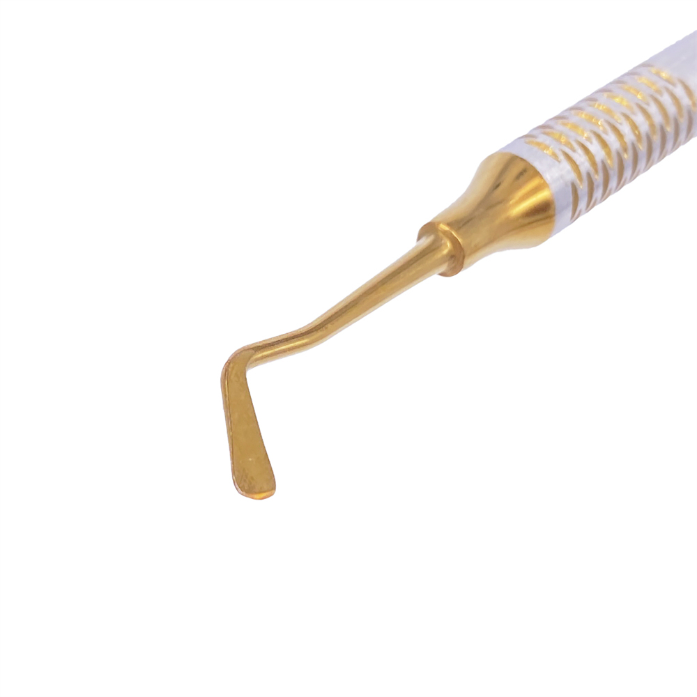 Dental Composite Filling Instrument Gold Titanium Coated Restorative