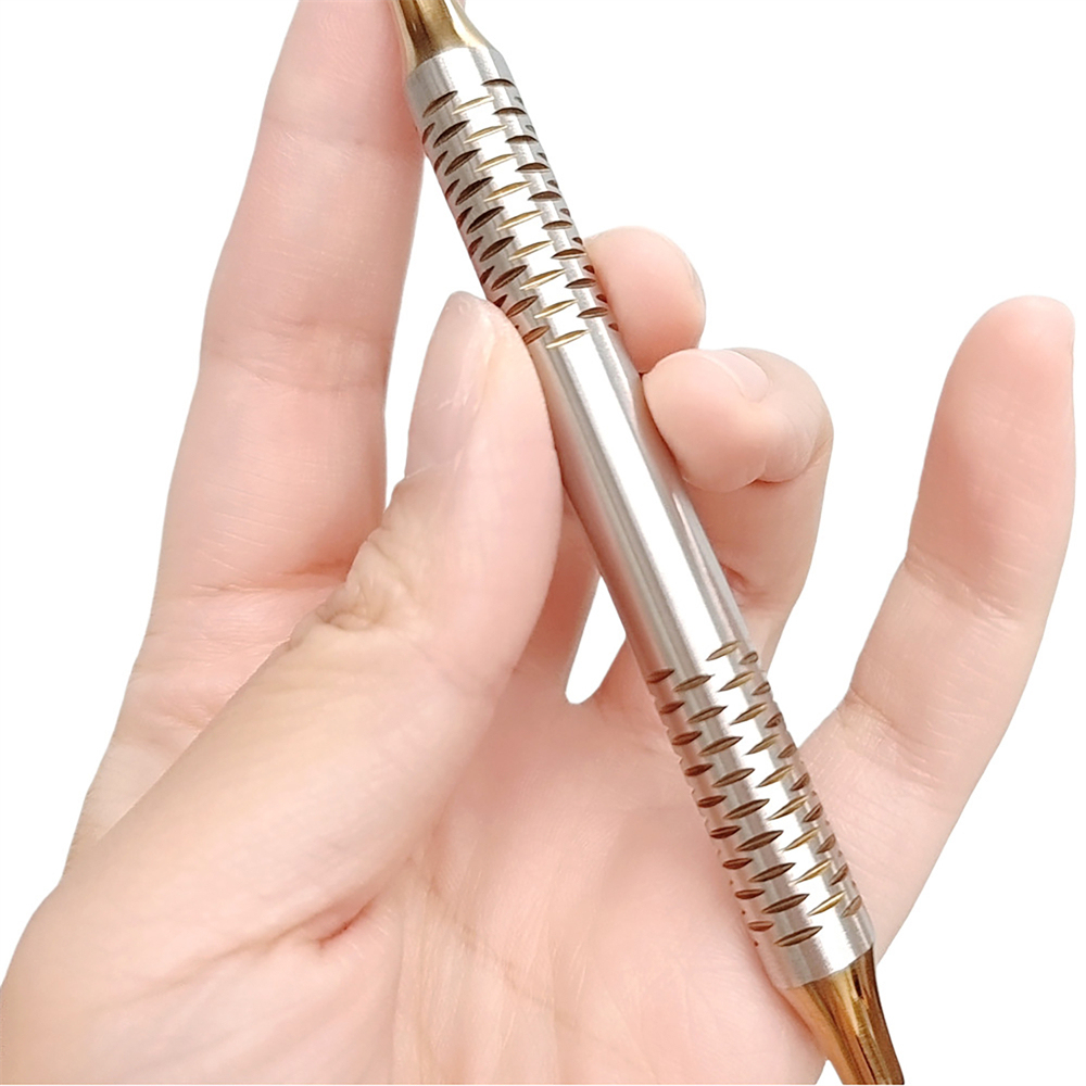 Dental Composite Filling Instrument Gold Titanium Coated Restorative