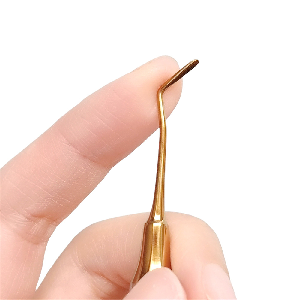 Dental Composite Filling Instrument Gold Titanium Coated Restorative