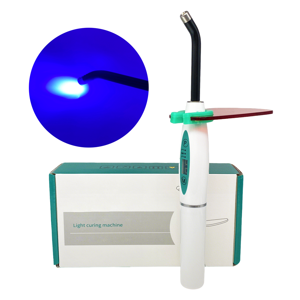 Dental Wireless Cordless LED Cure Curing Light Lamp 2000mw 5W Tool Resin Cure