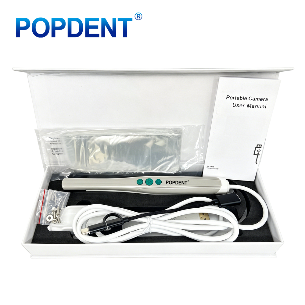 POPDENT  Dental Intra Oral Camera USB Digital Imaging Intraoral Endoscope 6 LED
