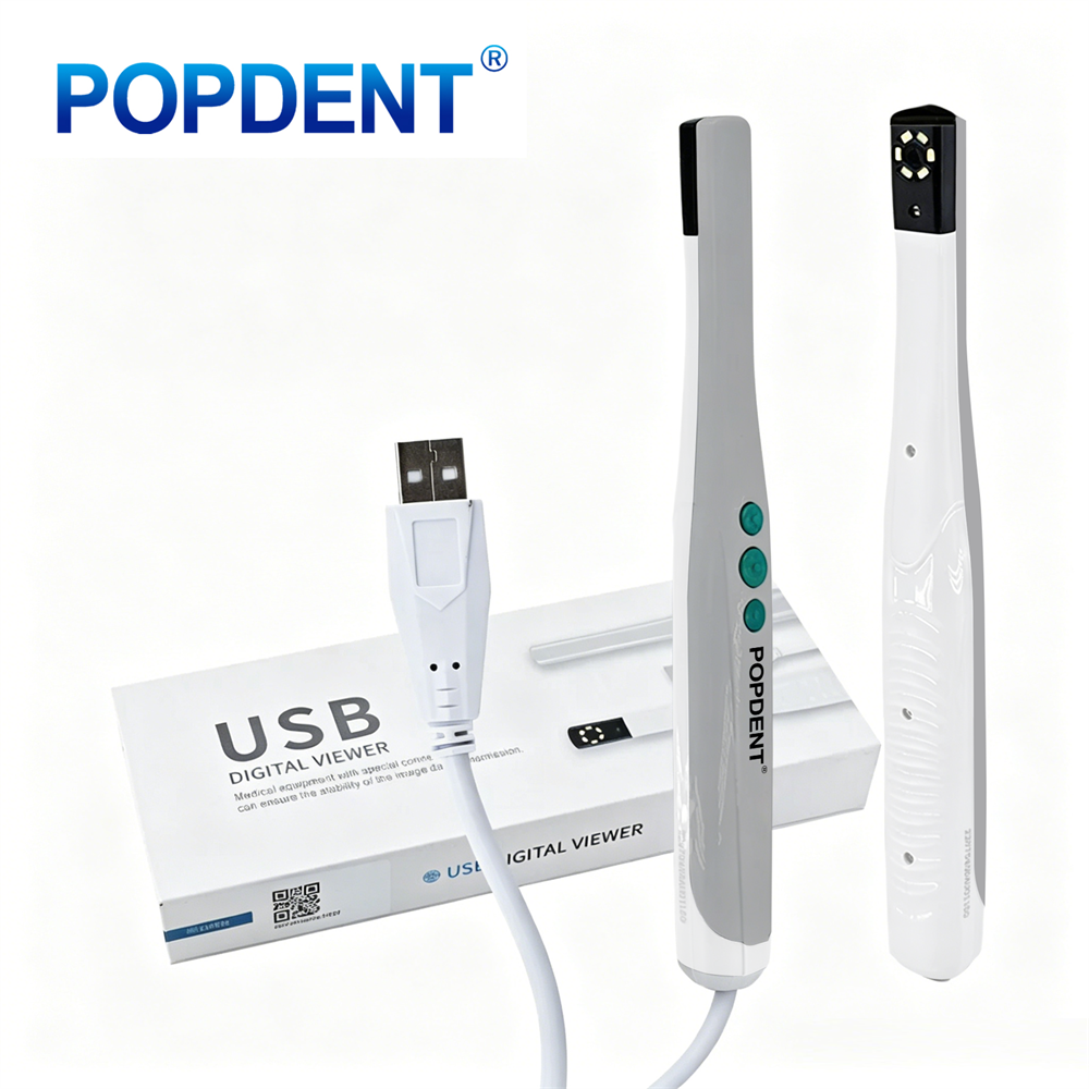 POPDENT  Dental Intra Oral Camera USB Digital Imaging Intraoral Endoscope 6 LED