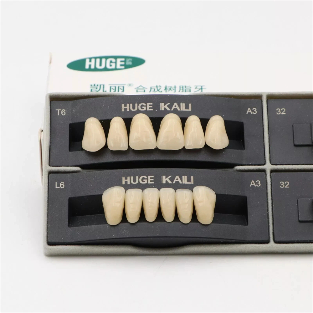 28Pcs/Set HUGE Dental Acrylic Resin Denture False Synthetic Teeth A1/A2/A3, T4/T6/T8
