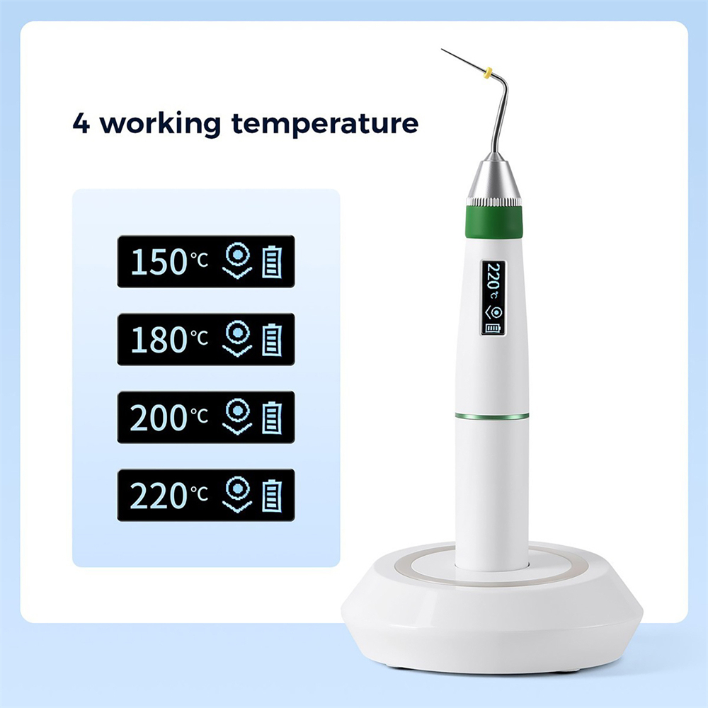 Dental Cordless Endo Gutta Percha Endodontic Heated Pen Obturation System+2 Tips