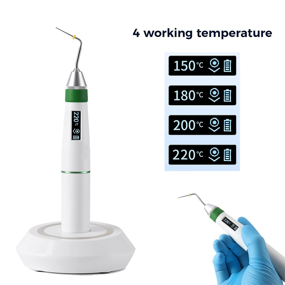 Dental Cordless Endo Gutta Percha Endodontic Heated Pen Obturation System+2 Tips