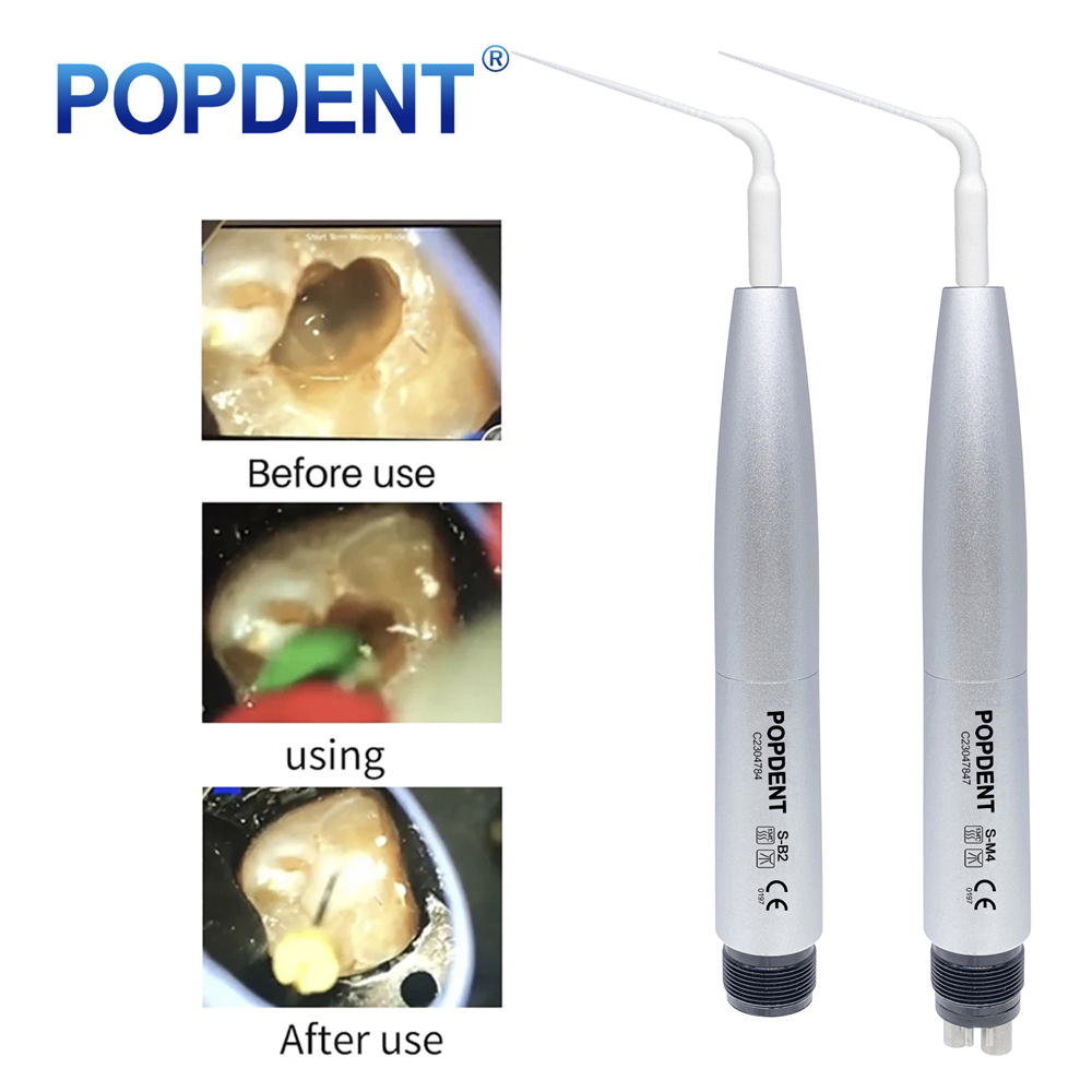 POPDENT Dental Ultrasonic Air Perio Scaler Handpiece Hygienist 2/4Hole