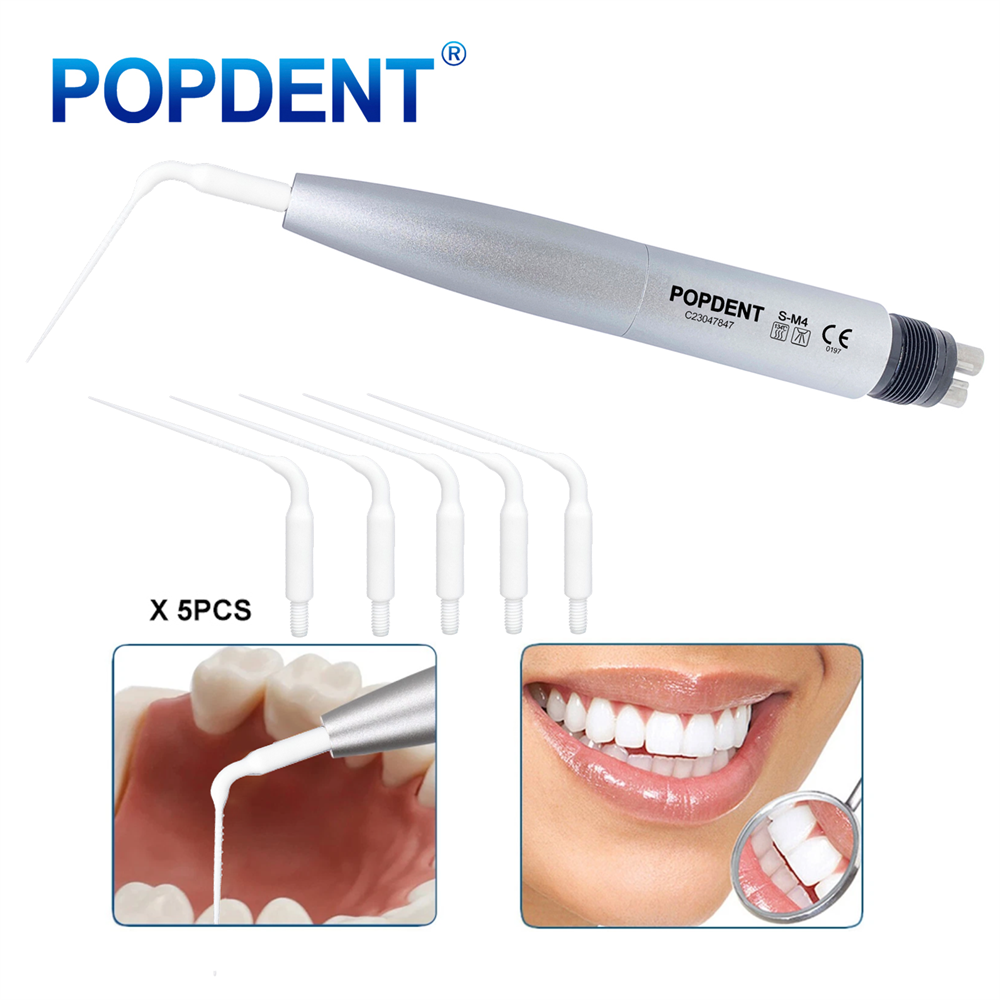 POPDENT Dental Ultrasonic Air Perio Scaler Handpiece Hygienist 2/4Hole