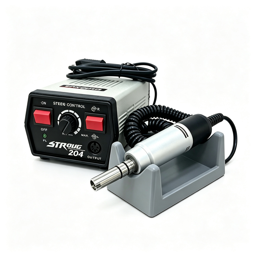 Dental Lab Marathon Electric Micromotor Polisher Unit / 35/45K RPM Handpiece