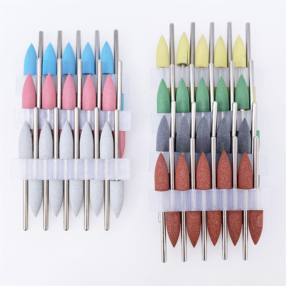 50pcs Dental polishing 2.35mm dental silicone Rubber polishers burs