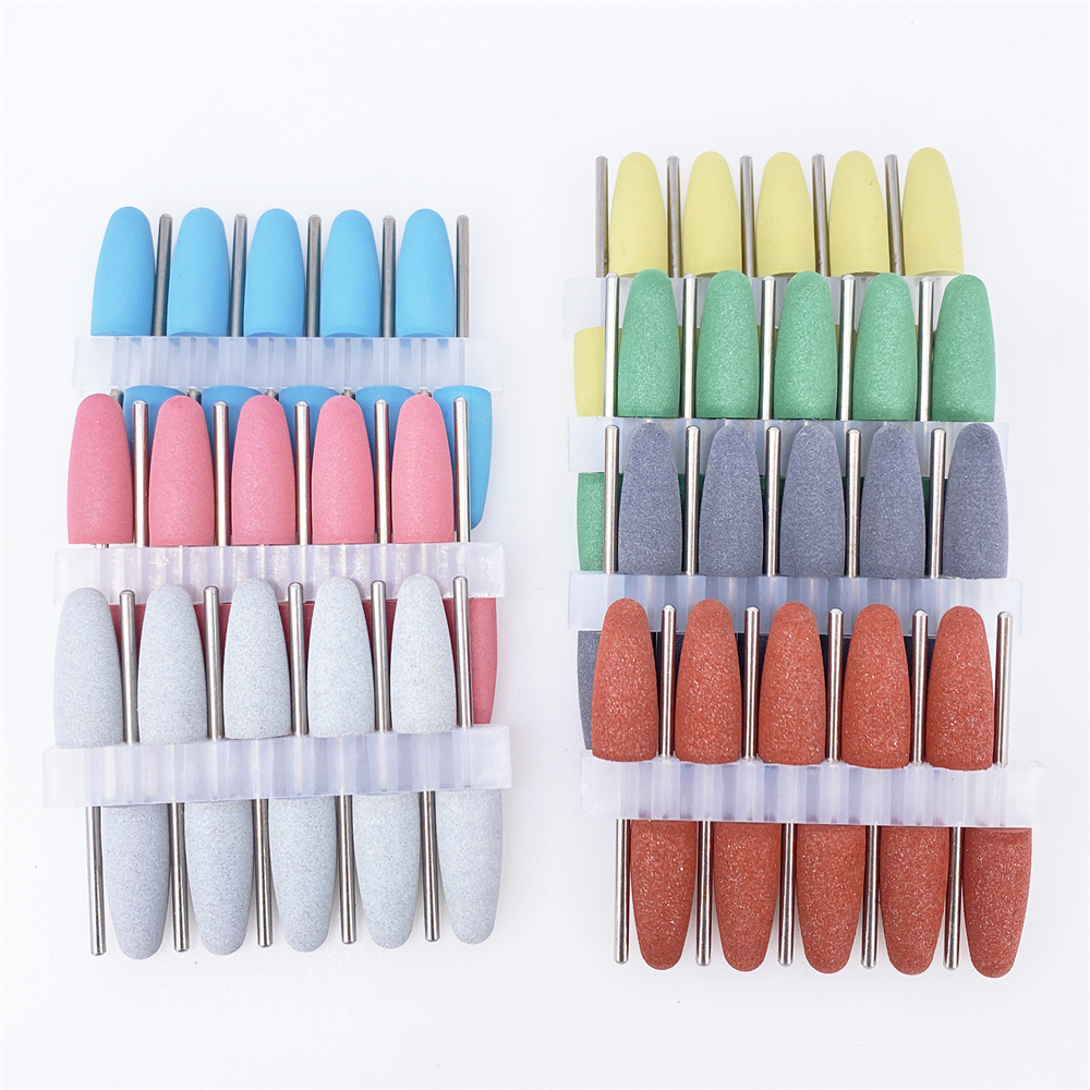 50pcs Dental polishing 2.35mm dental silicone Rubber polishers burs
