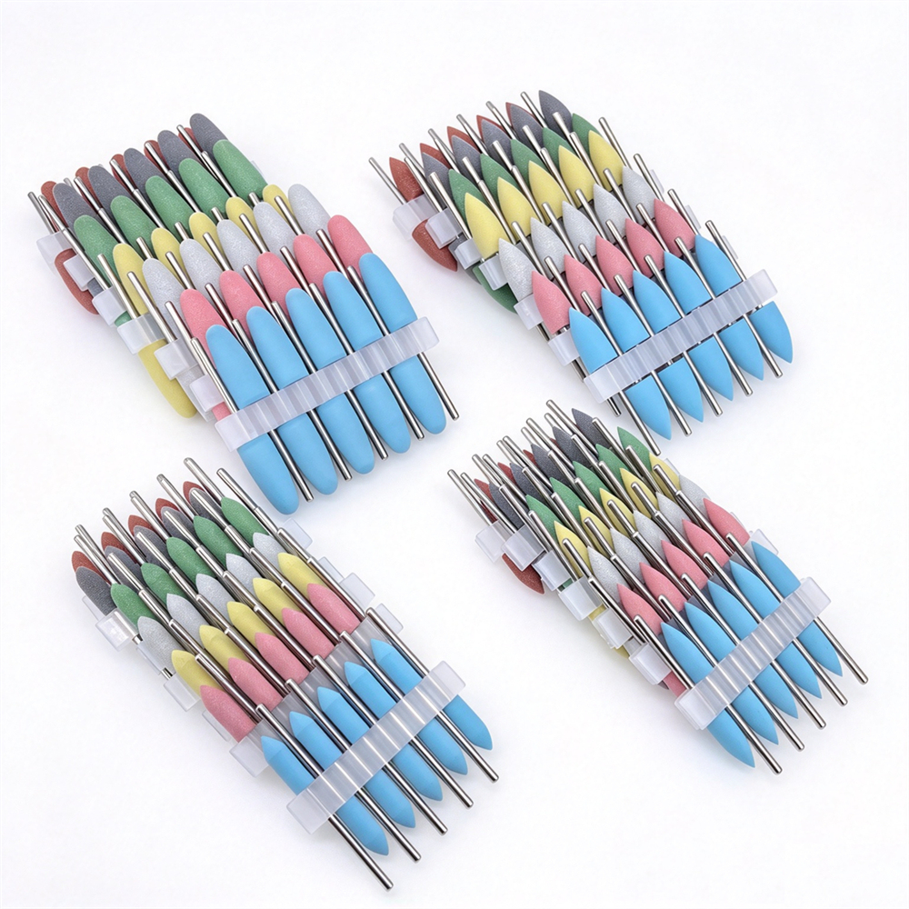 50pcs Dental polishing 2.35mm dental silicone Rubber polishers burs