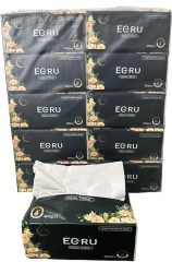 Eco Friendly Facial Tissue Virgin Natural Bamboo Pulp Tissue 4Ply 400pcs*10Bags