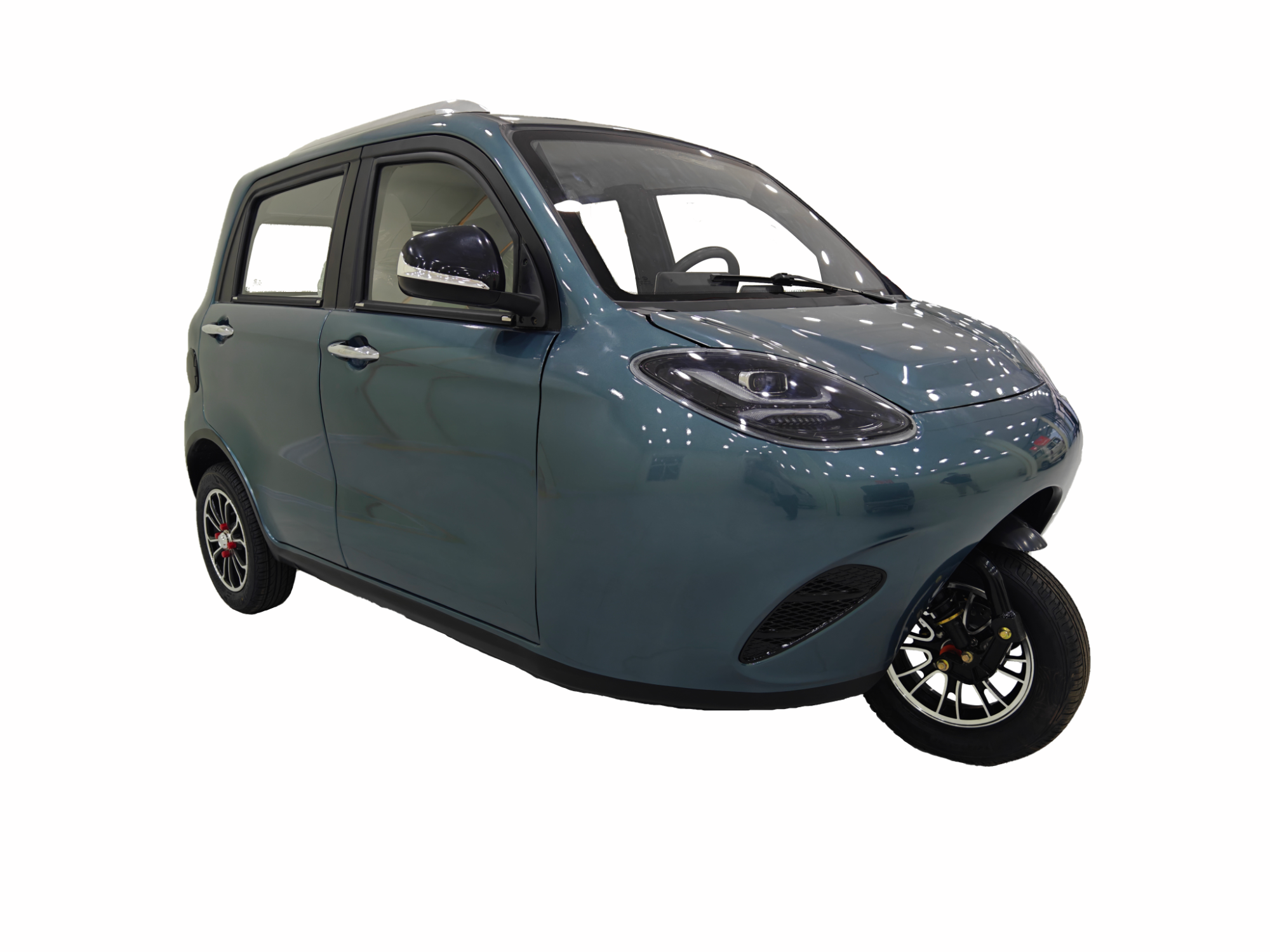 72V3500W Enclosed Three-Wheel Electric Vehicle/Passenger Taxi