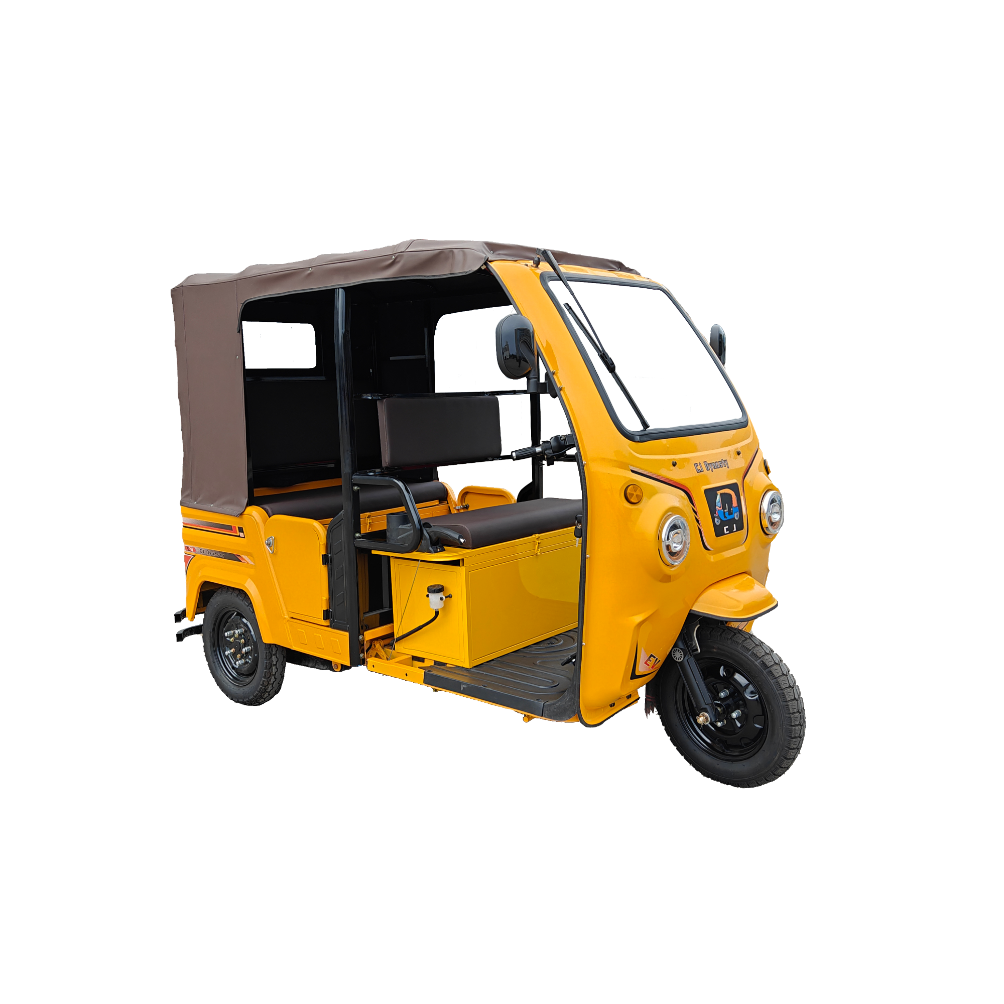 2024 High Quality Electric Tricycle Electric Taxi Long Distance Tuk Tuk
